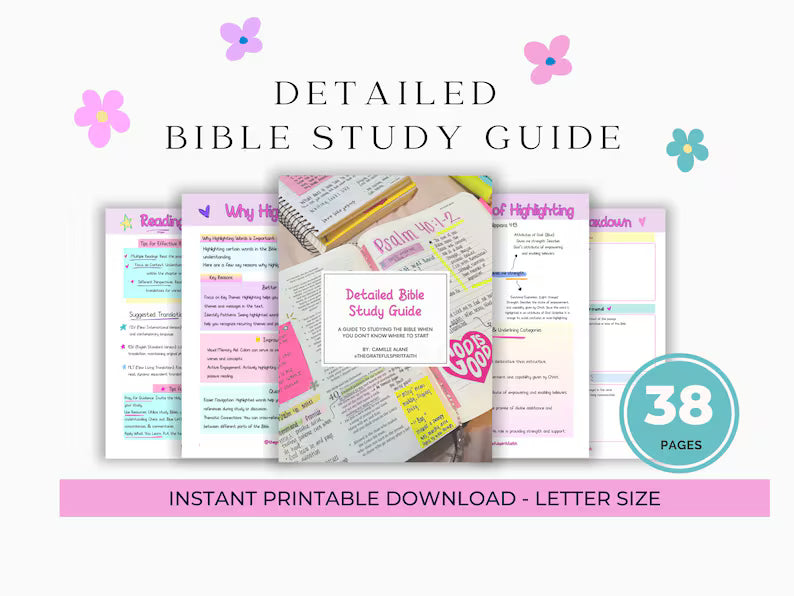 A Guided Bible Study Journal for Deepening Your Walk with God
