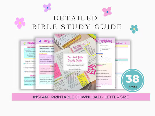 A Guided Bible Study Journal for Deepening Your Walk with God